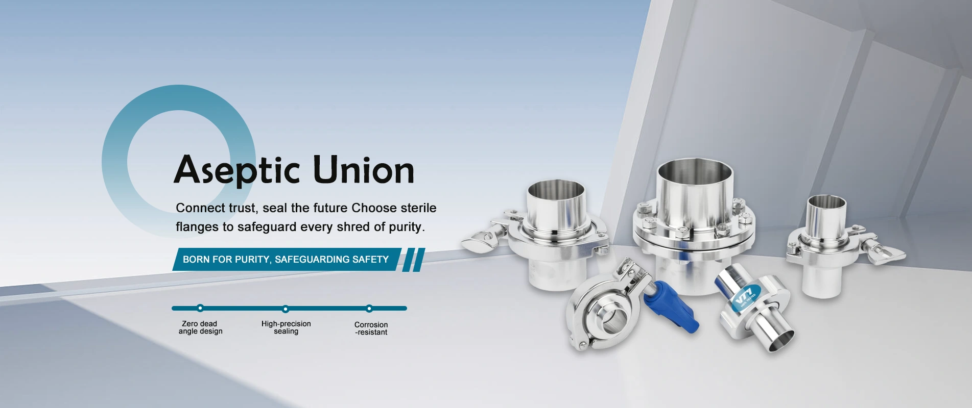 High-Performance Sanitary Union Factory