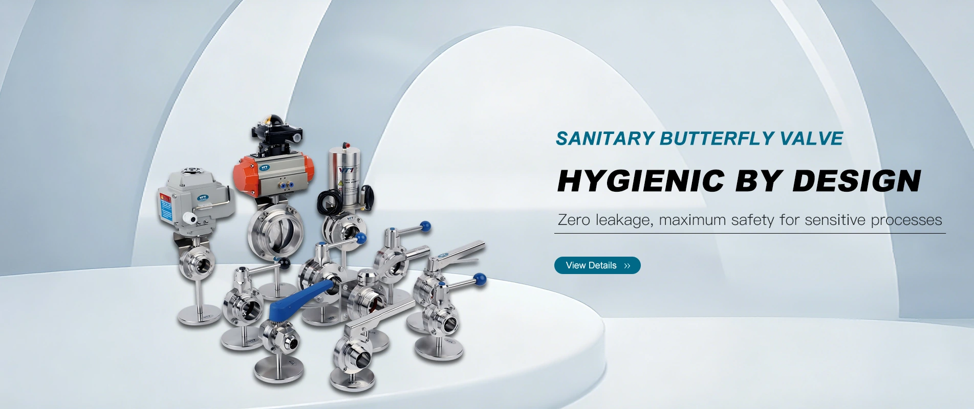 Complete Range of Sanitary Unions and Ferrules
