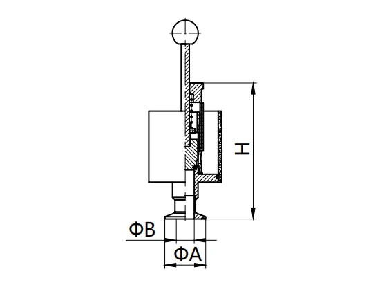 Bunging Pressure Regulator With Male
