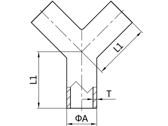  3A True Y Type, Welded