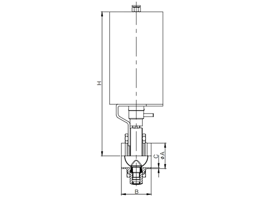 SMS Sanitary Butterfly Valve