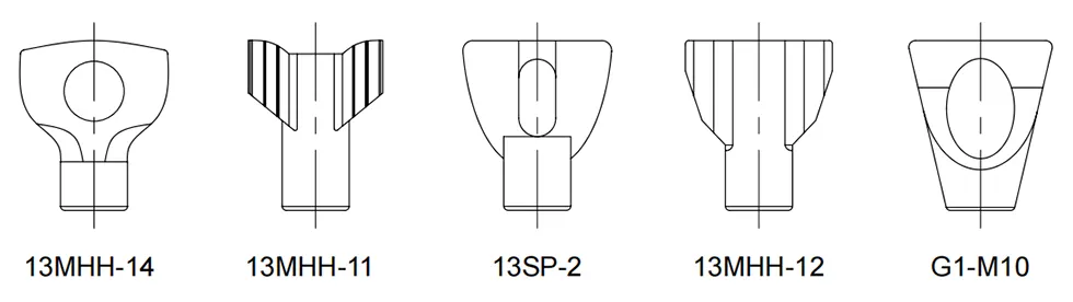 Sanitary Double Hinged Clamp