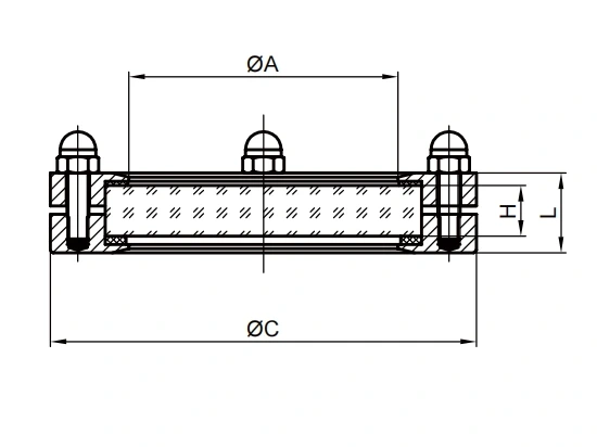 Flange Sight Glass