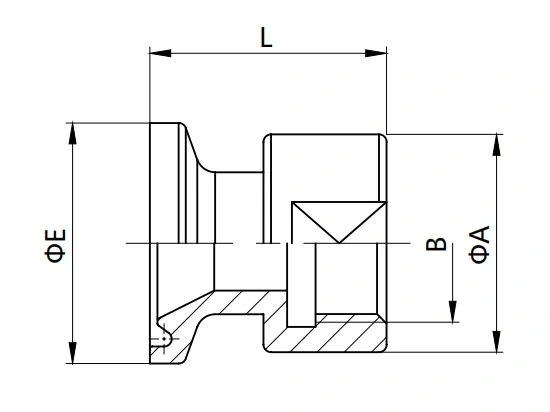 Sanitary Clamp Adapter