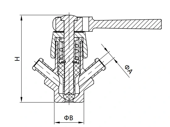 Aseptic Sampling Valve