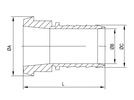 Sanitary Hose Adapter