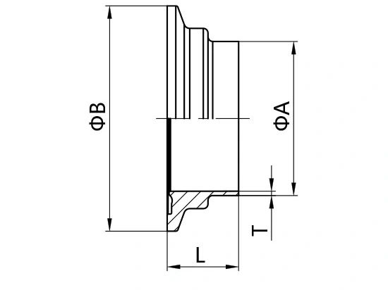 DIN 11864 and DIN 11853 Aseptic Clamp Connection