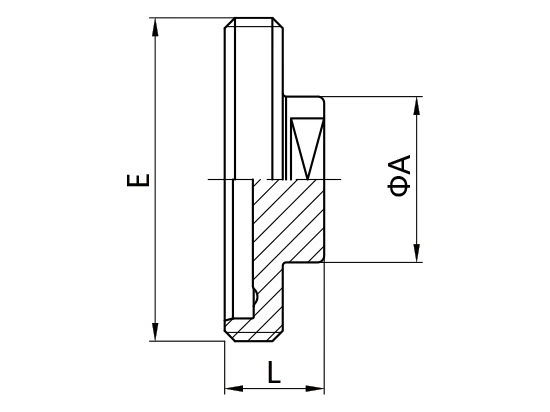 DIN 11864 and DIN 11853 Aseptic Screwed Union