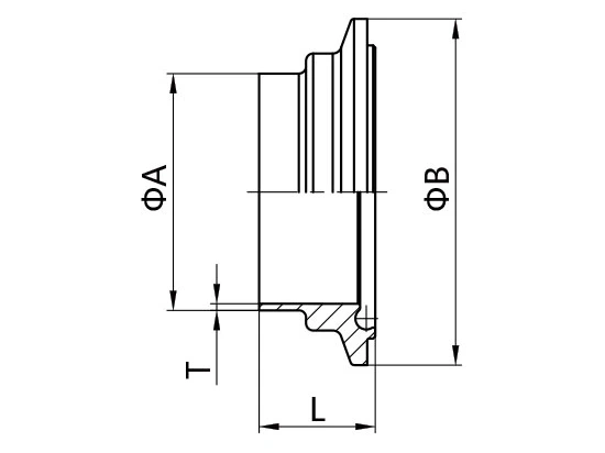 DIN 11864 and DIN 11853 Aseptic Clamp Connection