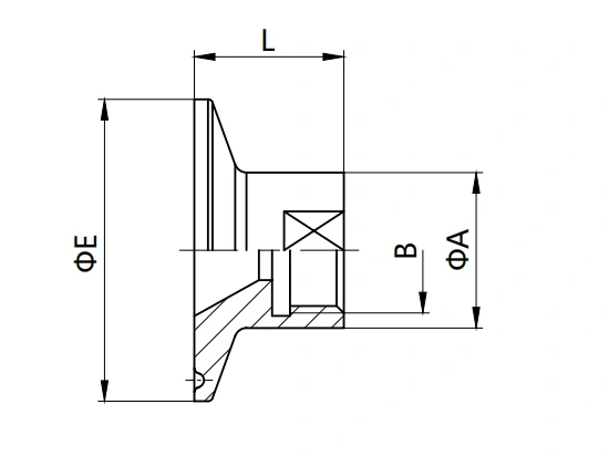 Sanitary Clamp Adapter