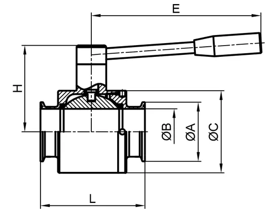 2 PC Ball Valve