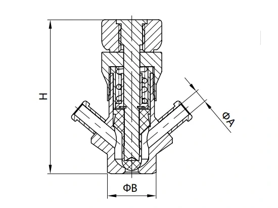 Aseptic Sampling Valve