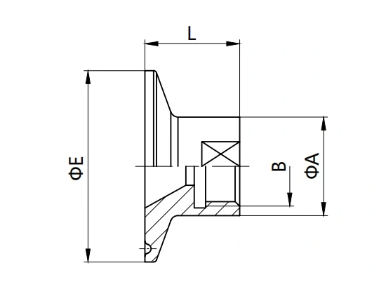 Sanitary Clamp Adapter