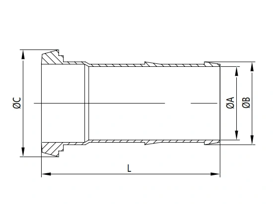 Sanitary Hose Adapter