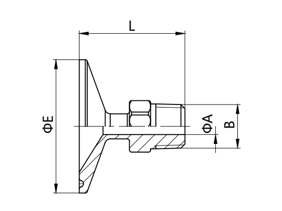 Sanitary Clamp Adapter