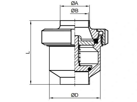 Liquid Cooling Check Valve