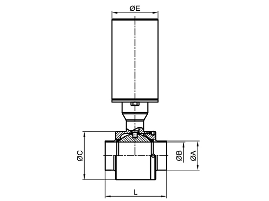 2 PC Ball Valve