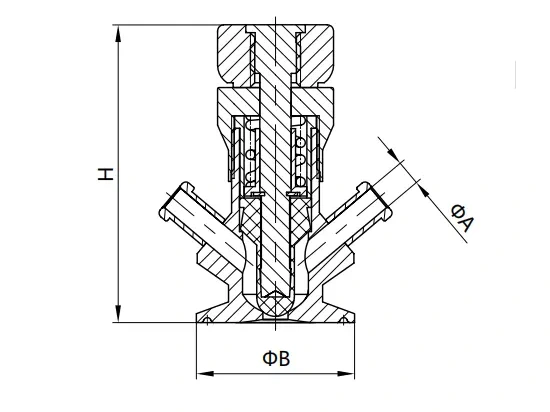 Aseptic Sampling Valve