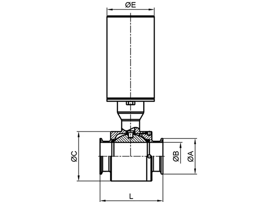 2 PC Ball Valve
