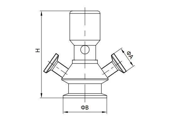 Aseptic Sampling Valve