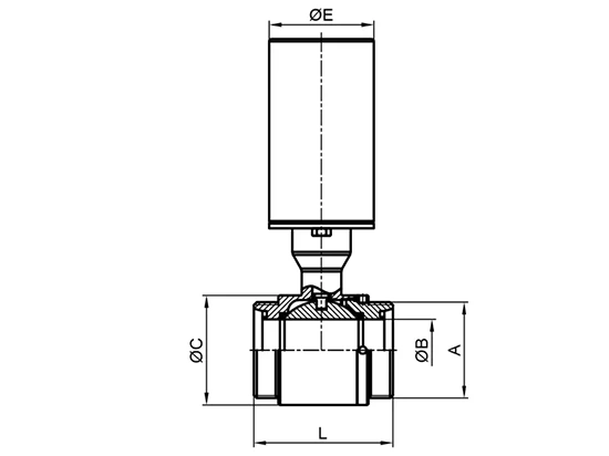 2 PC Ball Valve