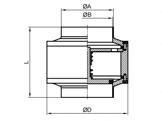 Liquid Cooling Check Valve