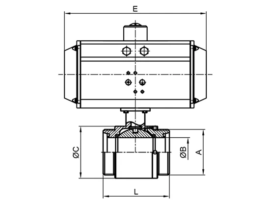 2 PC Ball Valve