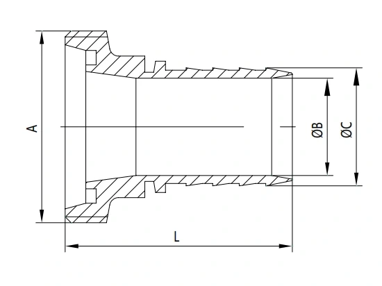 Sanitary Hose Adapter