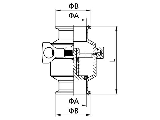 Liquid Cooling Check Valve