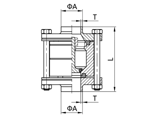 Flange Type Check Valve