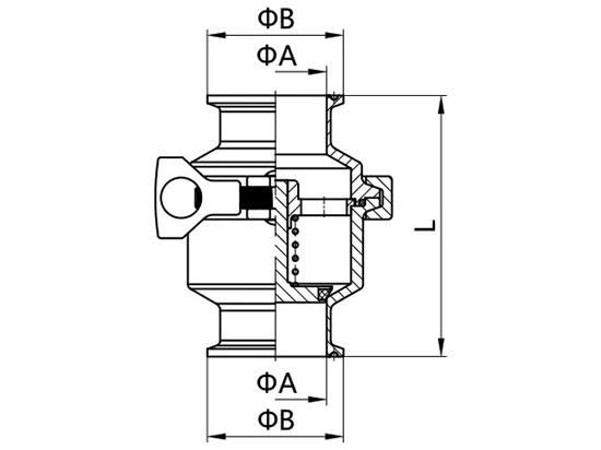 Liquid Cooling Check Valve