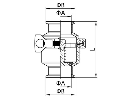 Liquid Cooling Check Valve