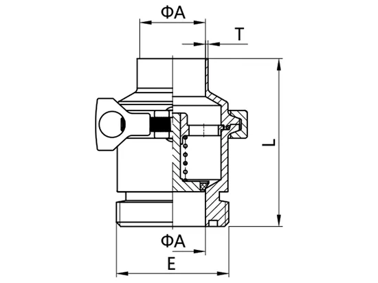 Liquid Cooling Check Valve