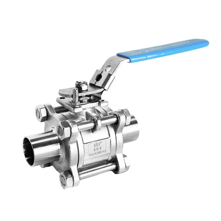 Liquid Cooling 3 Piece Ball Valve Liquid Cooling 3 Piece Ball Valve